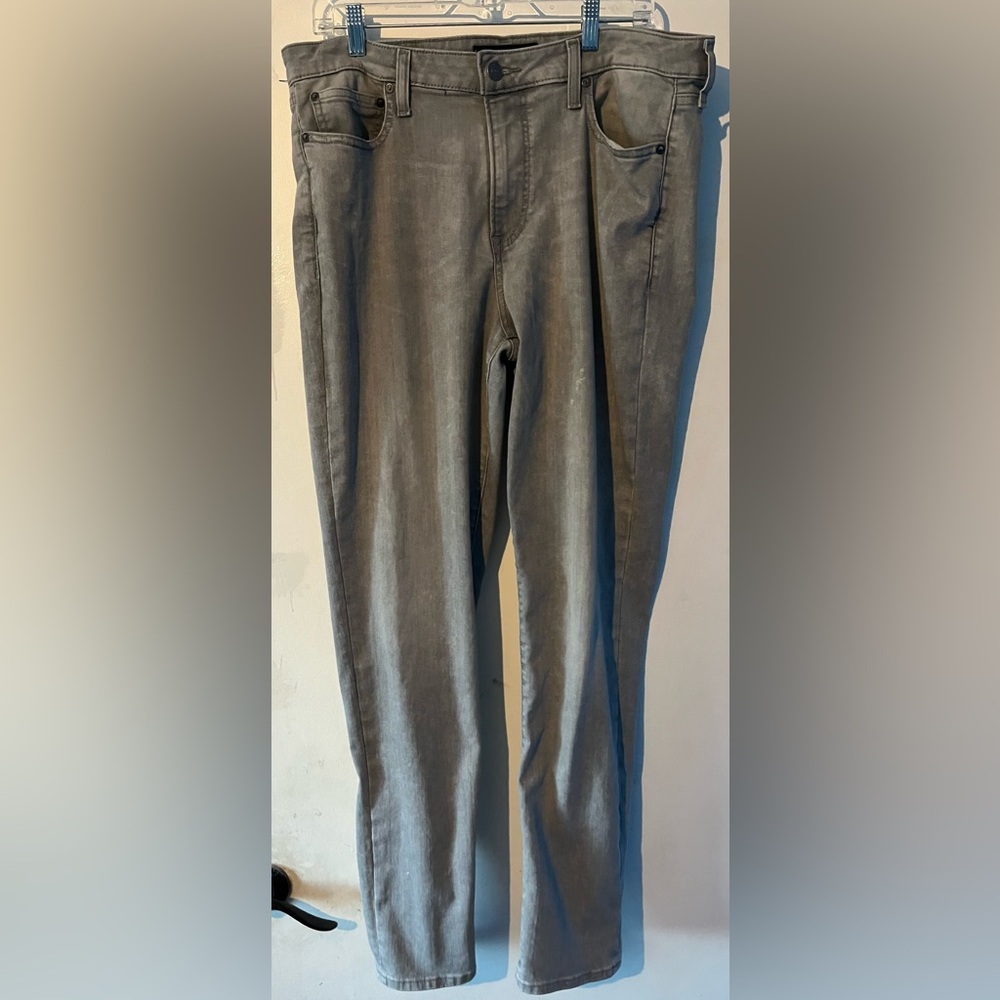 Men's Express Gray Jeans Slim Fit 36x32